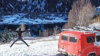 ExTREME winter VAN LIFE Kazakhstan