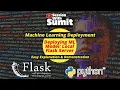 Deploying ML Model Using Flask Server ML Model Deployment Session With Sumit