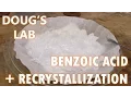 Benzoic Acid Recrystallization and Solubility vs pH