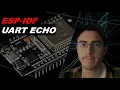 UART Echo Task on ESP32 using ESP-IDF