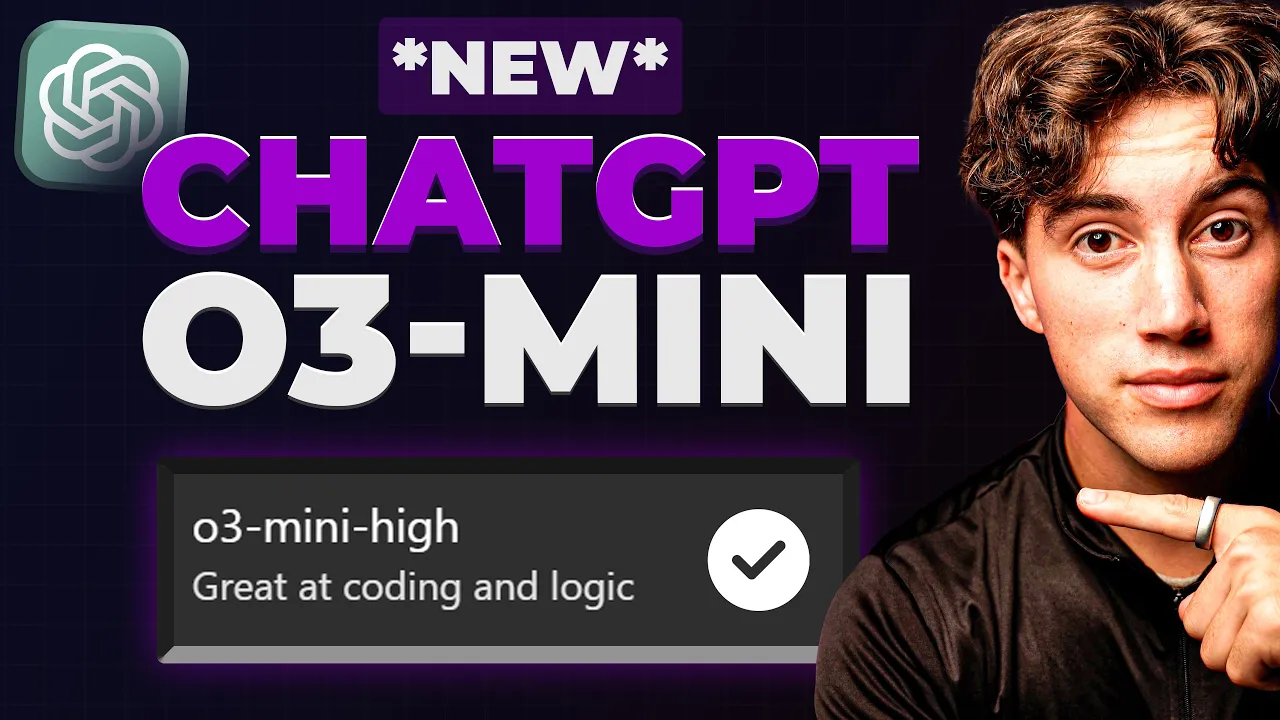 Outline Video ChatGPT o3-mini models just released... (Full Review)