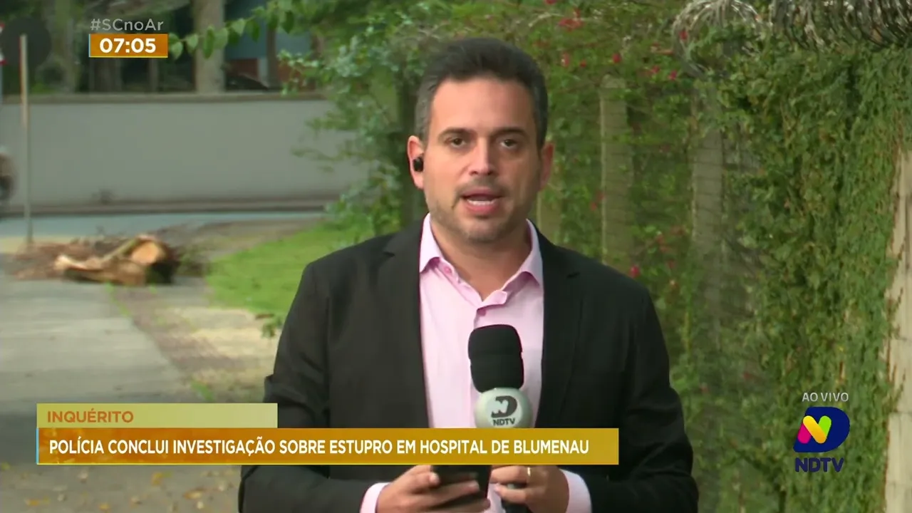 Polícia conclui investigação sobre crime de estupro em hospital de Blumenau