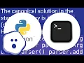 How to command line arguments