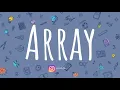 Array meaning Learn English Vocabulary Word of the Day