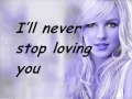 Download Lagu Britney Spears I'll never stop loving you lyrics