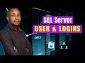 What is the difference between users and logins SQL Server
