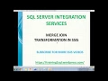 MERGE JOIN TRANSFORMATION IN SSIS SORT TRANSFORMATION IN SSIS