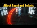 What happens if you attack Seluvis or Ranni - Elden Ring