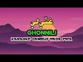 Download Lagu GHONNILI (KARAOKE)‼️Nada Pria