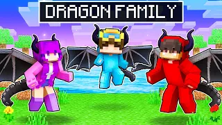 Download Adopted By A DRAGON FAMILY In Minecraft! MP3