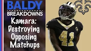 Why Alvin Kamara is the Toughest Matchup in the NFL Baldy Breakdown