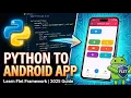 Build Android Apps with Python in 10 Minutes Flet Framework