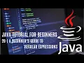 Java tutorial for beginners 28 How to Use Regex in Java A Beginner s Guide to Regular Expressions