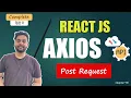 Axios Post Request Data Axios Post In ReactJs in Hindi 2024