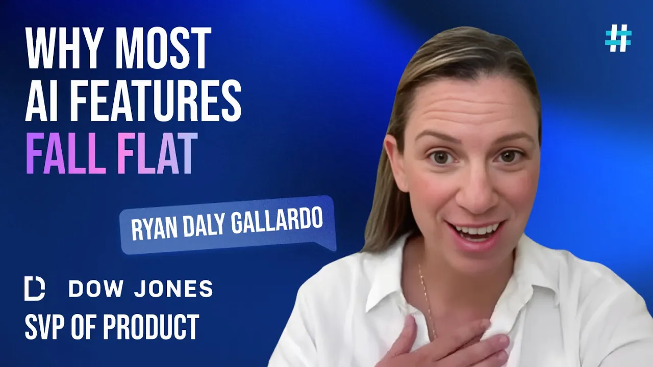 SVP of Product, Consumer at Dow Jones | How to Build High-Quality AI Features - YouTube thumbnail