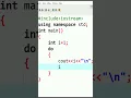 Do While Loop in C Programing