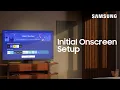 Setting up your TV for the first time using the Smart remote Samsung US