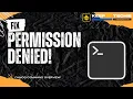 Master Linux Permissions with chmod Stop Permission Denied Errors