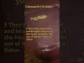 2 Samuel 9 1-13 NKJV