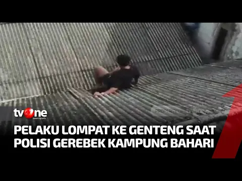 Kampung Narkoba Digerebek Polisi, Puluhan Pengedar Diamankan