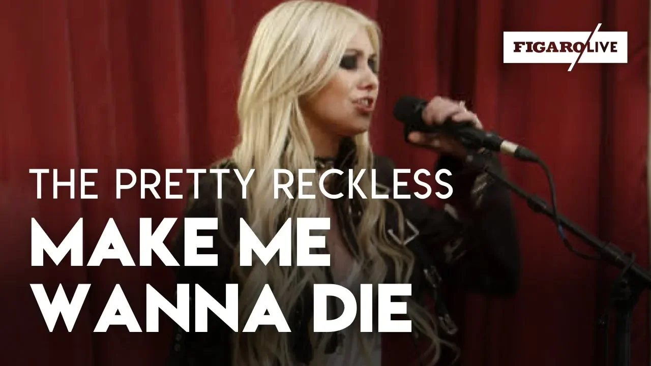 The Pretty Reckless (Taylor Momsen) - Make Me Wanna Die - Le Live