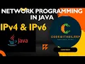 Java Network Programming Tutorial - IPv4 IPv6 with InetAddress