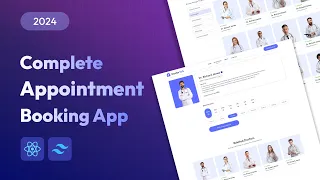 How To Make Doctor Appointment Booking Website In React JS Appointment Booking React JS Project