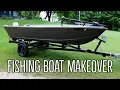 Aluminum Fishing Boat to BASS Boat Clean and Simple