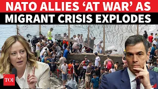 Huge Sanchez Vs Meloni WAR Erupts Spain s BIG WARNING To Italy As Migration Crisis Escalates