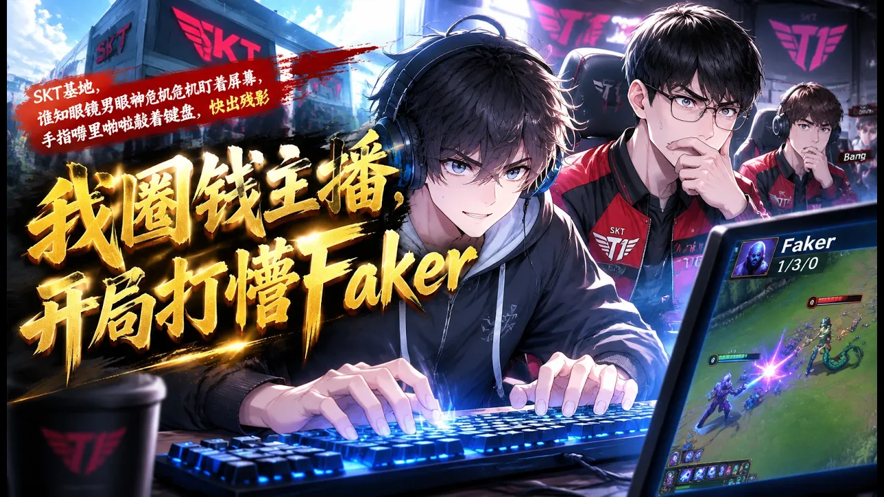 我圈钱主播,开局打懵Faker