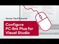 Configure PC-lint Plus to Support Visual Studio