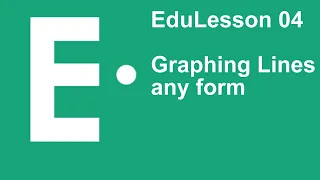edulesson 04 graphing lines any form v21 1a