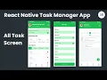 React Native Task Manager App Add Task Screen Download Free Code