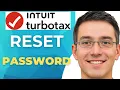 Turbotax Learn How To Reset Turbotax Password