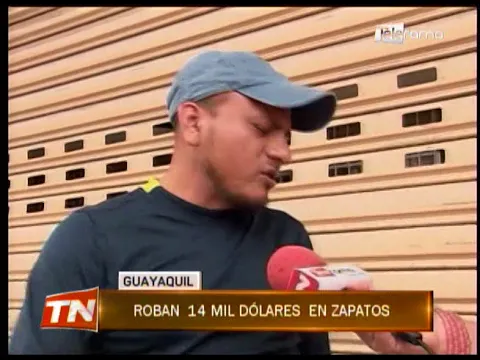 Roban 14 mil dólares en zapatos