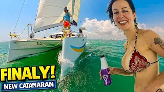 This Brand New Catamaran Isn’t Mine… But I Took It Anyway
