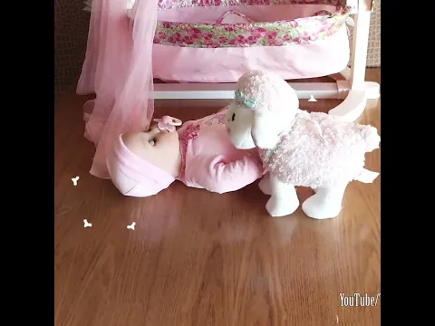 Baby Annabell Rocking Cradle Unboxing | Rock-a-bye Baby Nursery Rhyme