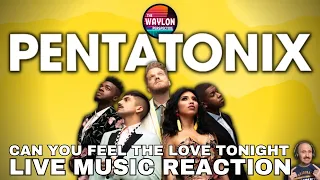 Download MY REACTION TO Pentatonix - Can You Feel The Love Tonight | Live Cover 2021 | PRICELESS VIBE!!! MP3