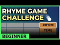 Freestyle Rap Challenge - Rap on Beat With This Rhyming Tool