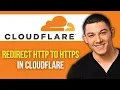 How to Redirect HTTP to HTTPS in Cloudflare