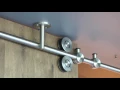 Modern Barn Door Hardware Features