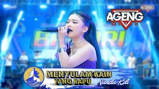 menyulam kain yang rapu nanda kdi ageng musik putra bahari