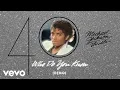 Download Lagu Michael Jackson - Who Do You Know (Demo - Official Audio)