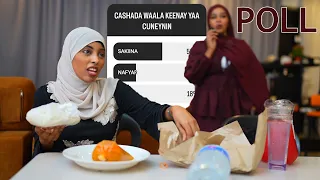 YAA QADO XAAFADEEDA UGU GEYNAA INSTGRAM POLL