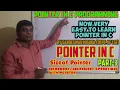 POINTER IN C PROGRAMMING POINTER PART-3 SIZEOF POINTER IN C RAJ CLASSES POINTER IN DETAILS