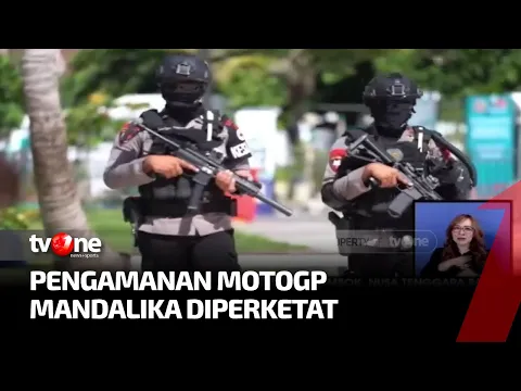 Brimob Turunkan Personil Pengamanan di Setiap Sudut Sirkuit Mandalika