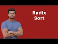 Radix Sort Sorting Algorithm