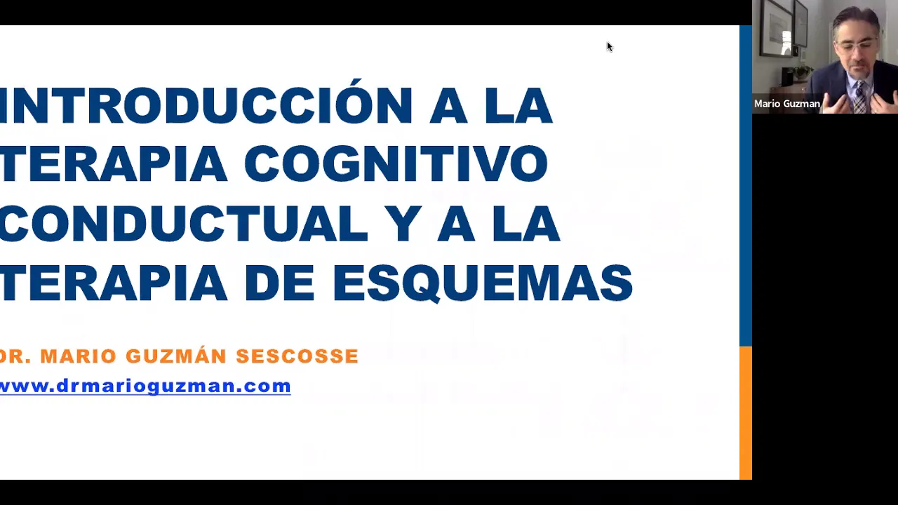 Introducción a la Terapia Cognitivo Conductual y a la Terapia de Esquemas