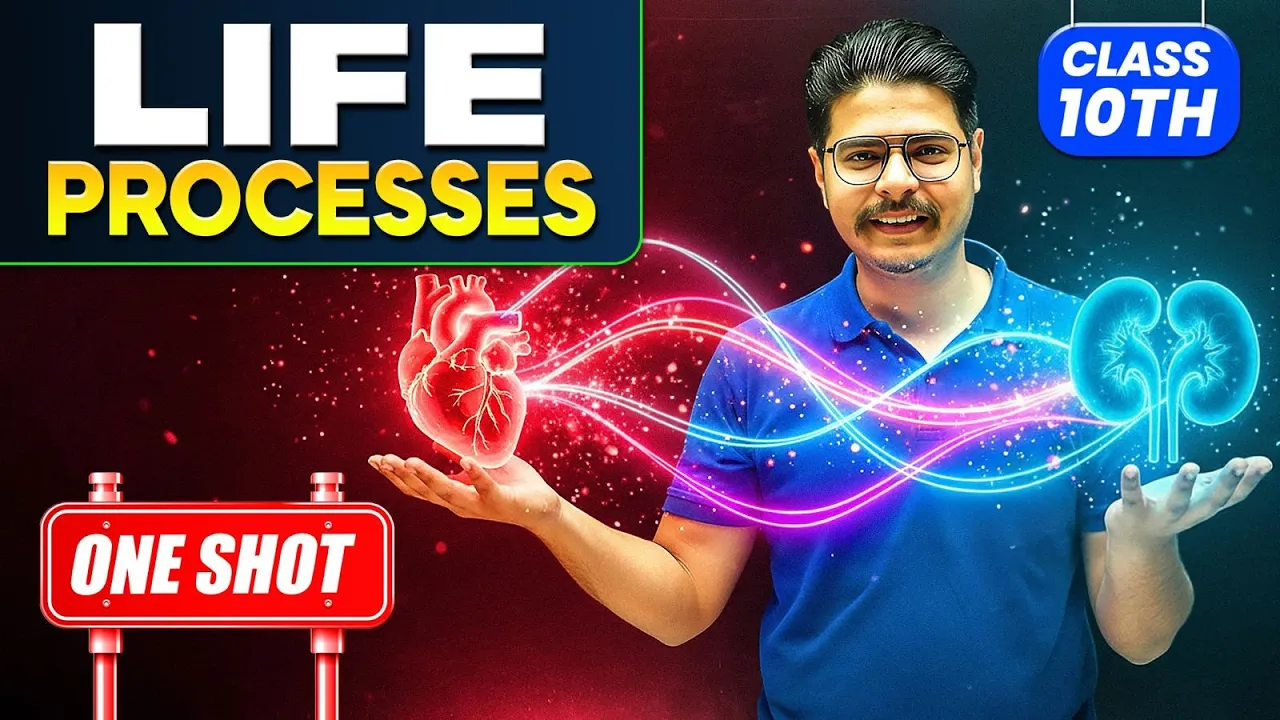 Life Processes 🫀 | CLASS 10 Science Chapter 5 | NCERT Covered | Rakshak Sir