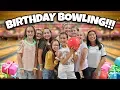 BOWLING BIRT AY PARTY Evan Got Scammed at the Arcade Jillian s 11th Birt ay Present Haul
